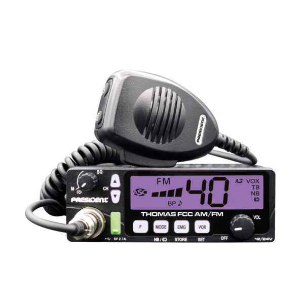 President THOMAS FCC AM/FM CB Radio - Image 4
