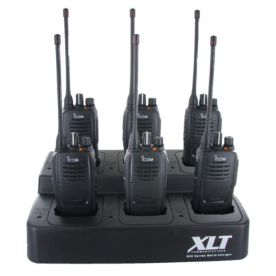 Icom F2000 Six Pack + Multi-Charger
