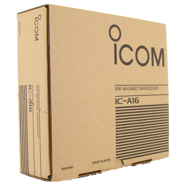 Icom A16 Air Band Radio with DTMF Keypad - Image 11