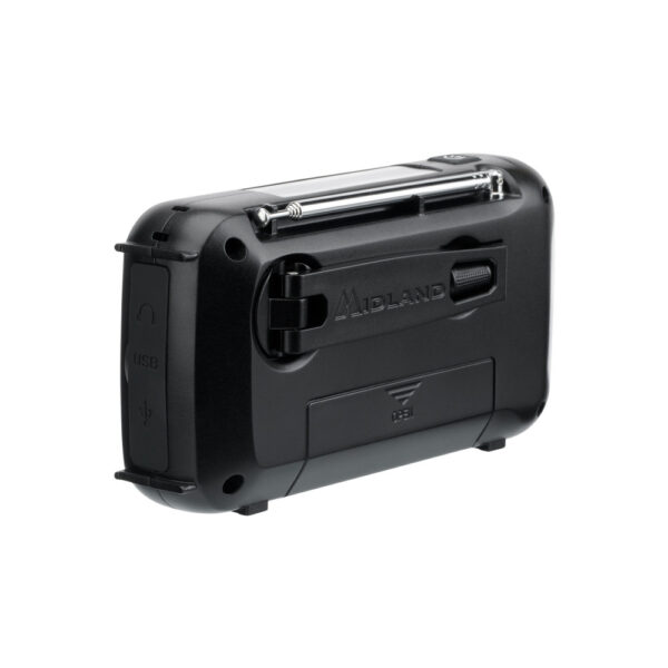 Midland ER40 Emergency Crank Weather Alert Radio w/ Flashlight - Image 5