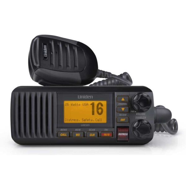 Uniden UM385 Fixed Mount VHF Marine Radio - Image 4